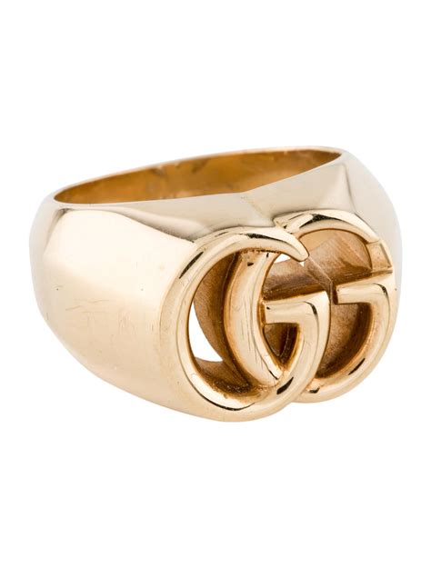 gucci ring gg fake|gucci trademark ring in gold.